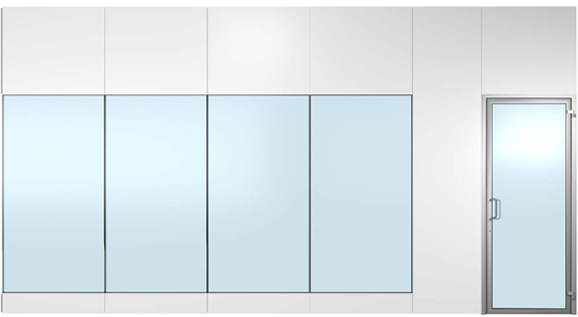 Glass panels - Easypharma